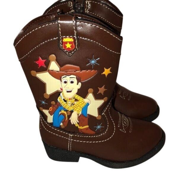 Disney Other - Toy Story 4 Boys' Western Boots, Size 6 (Big Boy)
